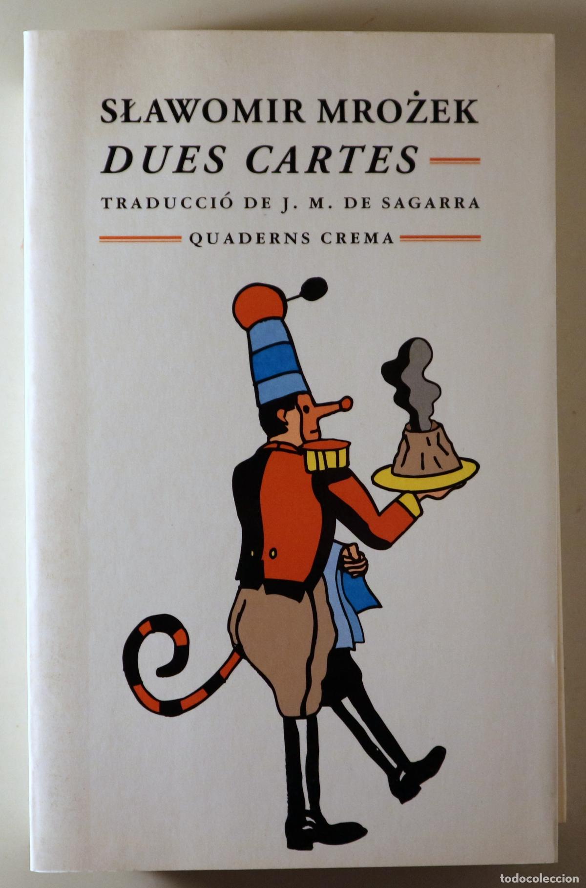 Libros de segunda mano: MROZEK, Slawomir - DUES CARTES i altres relats - Barcelona 1997