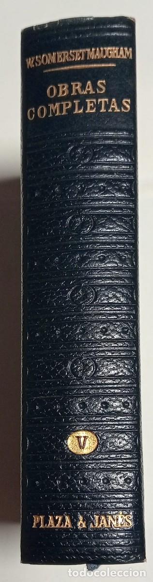 Libros de segunda mano: W. SOMERSET MAUGHAM - OBRAS COMPLETAS - PLAZA & JANES 1960