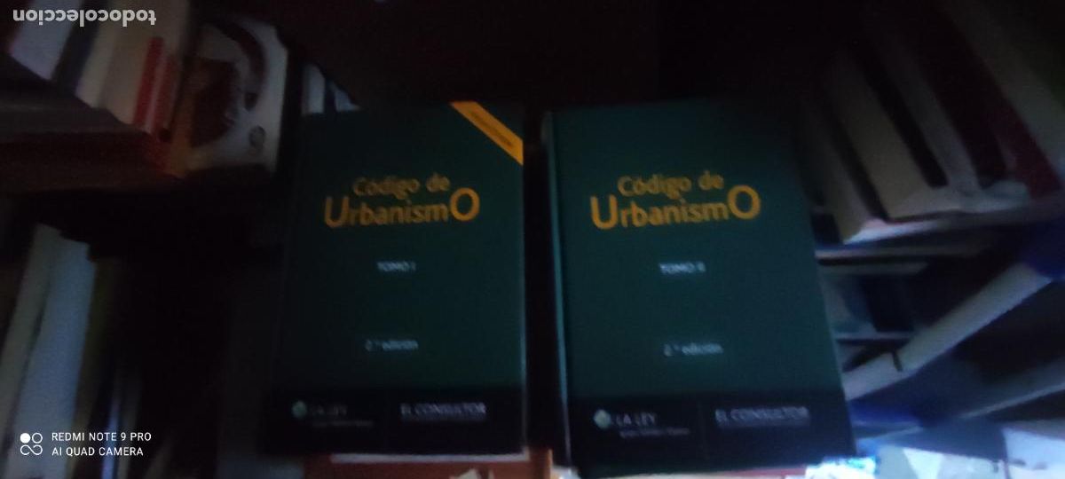 Libros de segunda mano: C&oacute;digo de urbanismo I y II (los dos tomos, obra completa