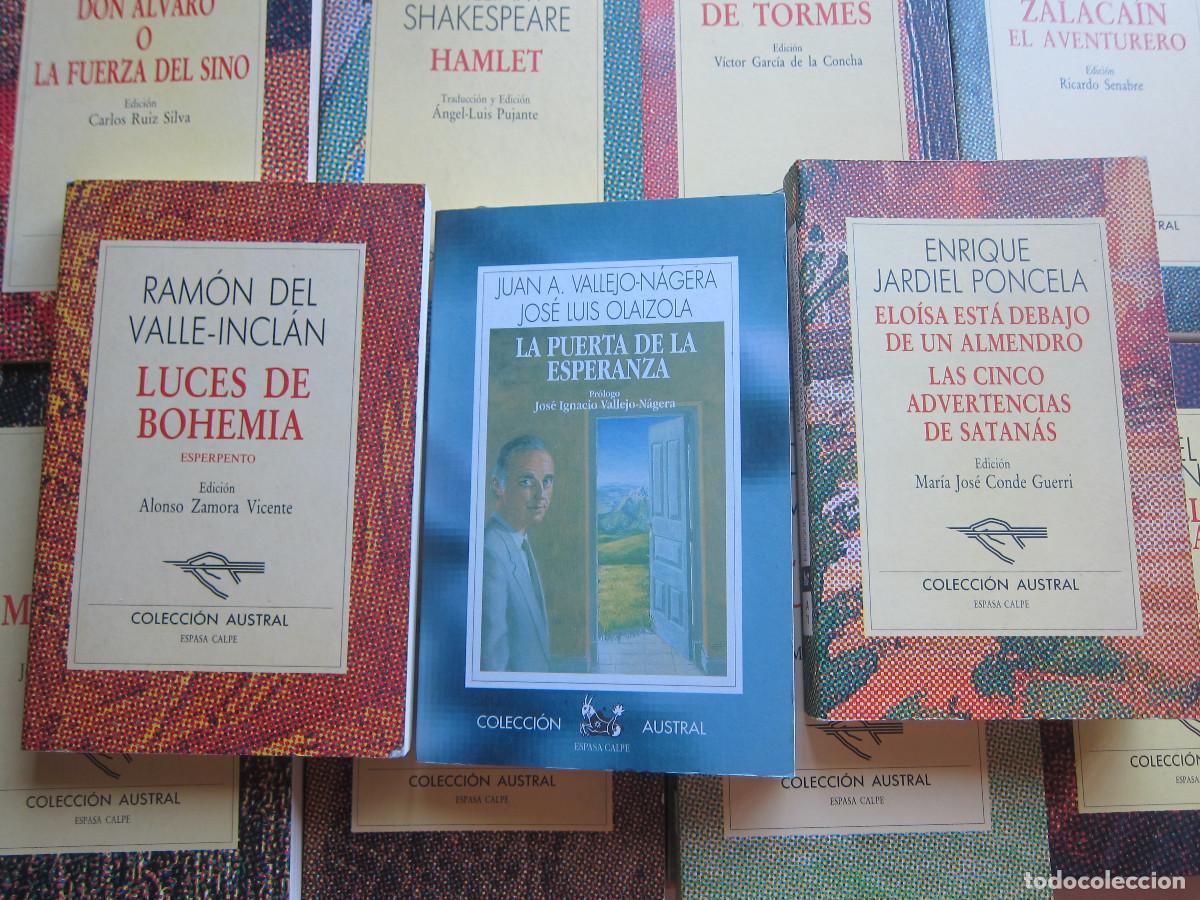 Libros de segunda mano: PACK AUSTRAL - CASONA, ROSTAND, IBSEN, AZOR&Iacute;N, BAROJA, PLAT&Oacute;N, WILDE... (AUSTRAL) 27 UD. NOVELAS