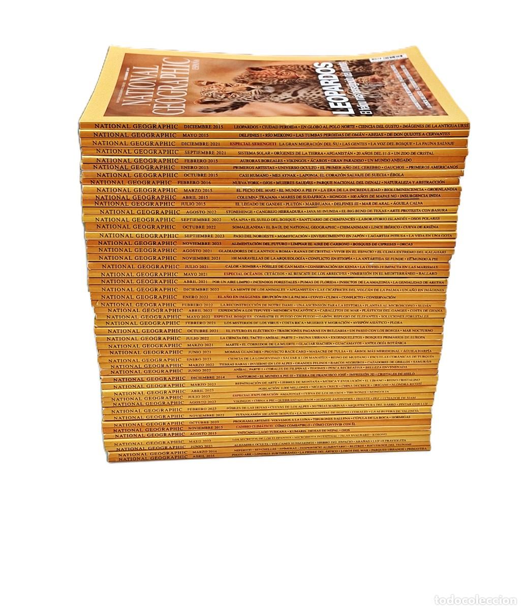 Second hand books: COLECCION 48 REVISTAS NATIONAL GEOGRAPHIC EN ESPANOL