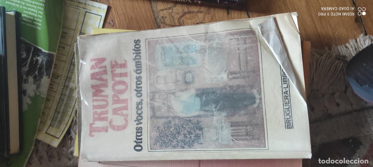 Libros de segunda mano: Otras voces , otros &aacute;mbitos. Truman Capote 1982 Bruguera -Libro amigo.