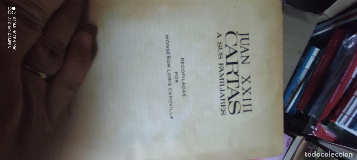 Libros de segunda mano: Cartas a sus familiares Juan XXIII