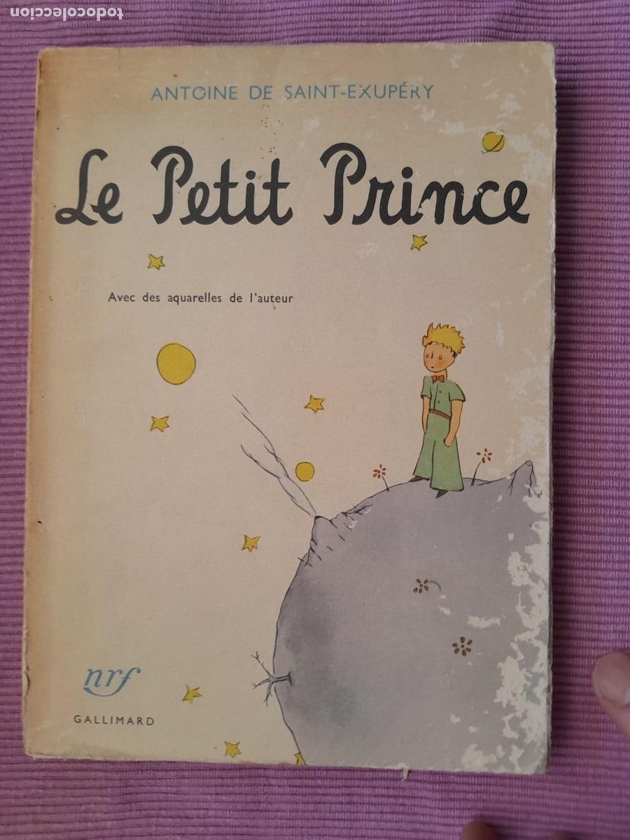 Libros de segunda mano: LE PETIT PRINCE. ANTOINE SAINT-EXUPERY. AVEC DES AQUARELLES DE L'AUTEUR. GALLIMARD 1960.