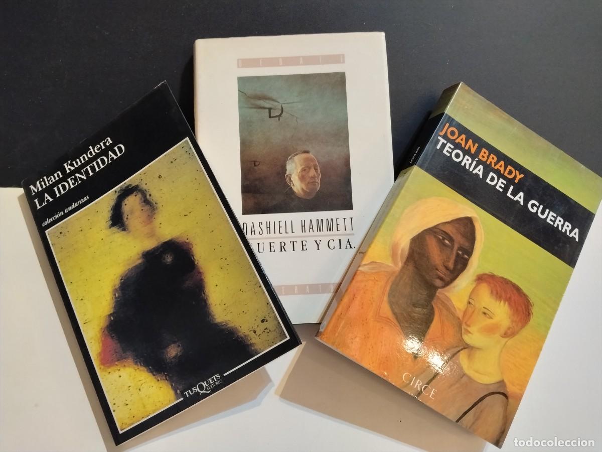 Gebrauchte B&uuml;cher: LOTE 3 LIBROS-TEOR&Iacute;A DE LA GUERRA-MUERTE Y CIA-LA IDENTIDAD...(VER FOTOS)