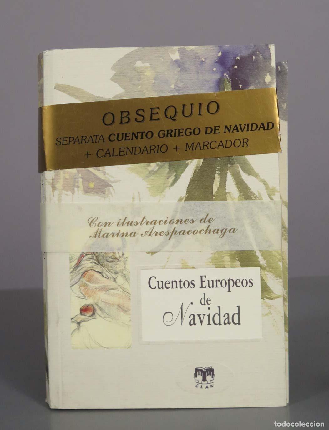 Libros de segunda mano: Cuentos europeos de Navidad+Cuento griego - Clan Editorial