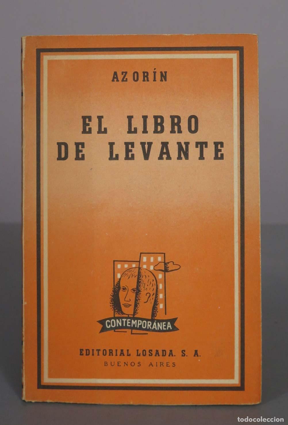 Libros de segunda mano: El libro de Levante - Azor&iacute;n - Editorial Losada