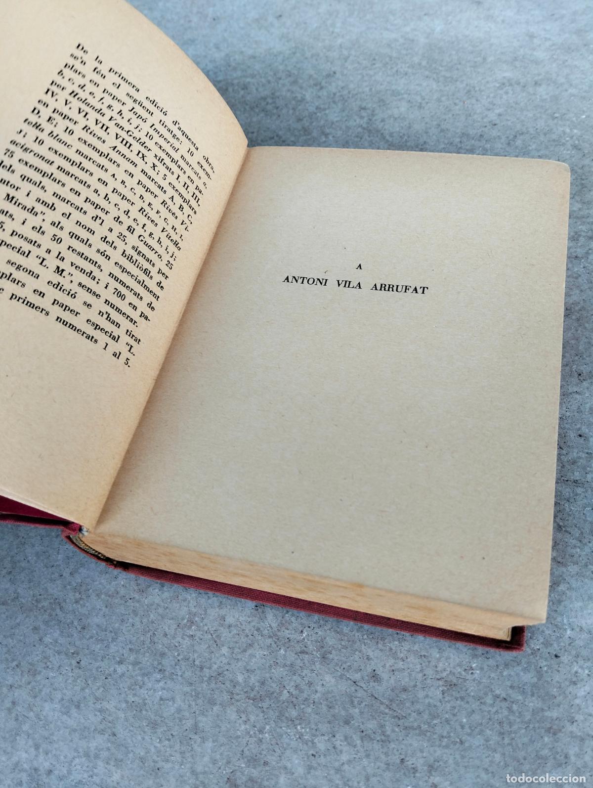 Libros de segunda mano: Francesc Trabal Vals proa la mirada 1936 - Foto 4