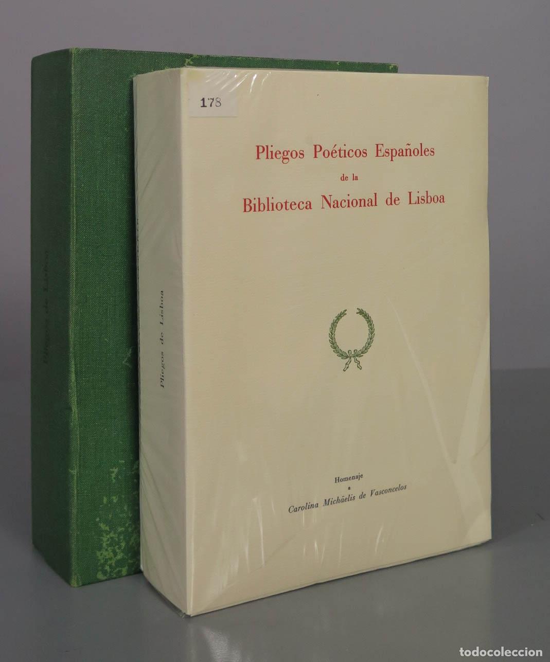 Livros em segunda m&atilde;o: Pliegos Po&eacute;ticos Espa&ntilde;oles de la Biblioteca Nacional de Lisboa - Mar&iacute;a Cruz Garc&iacute;a de Enterr&iacute;a