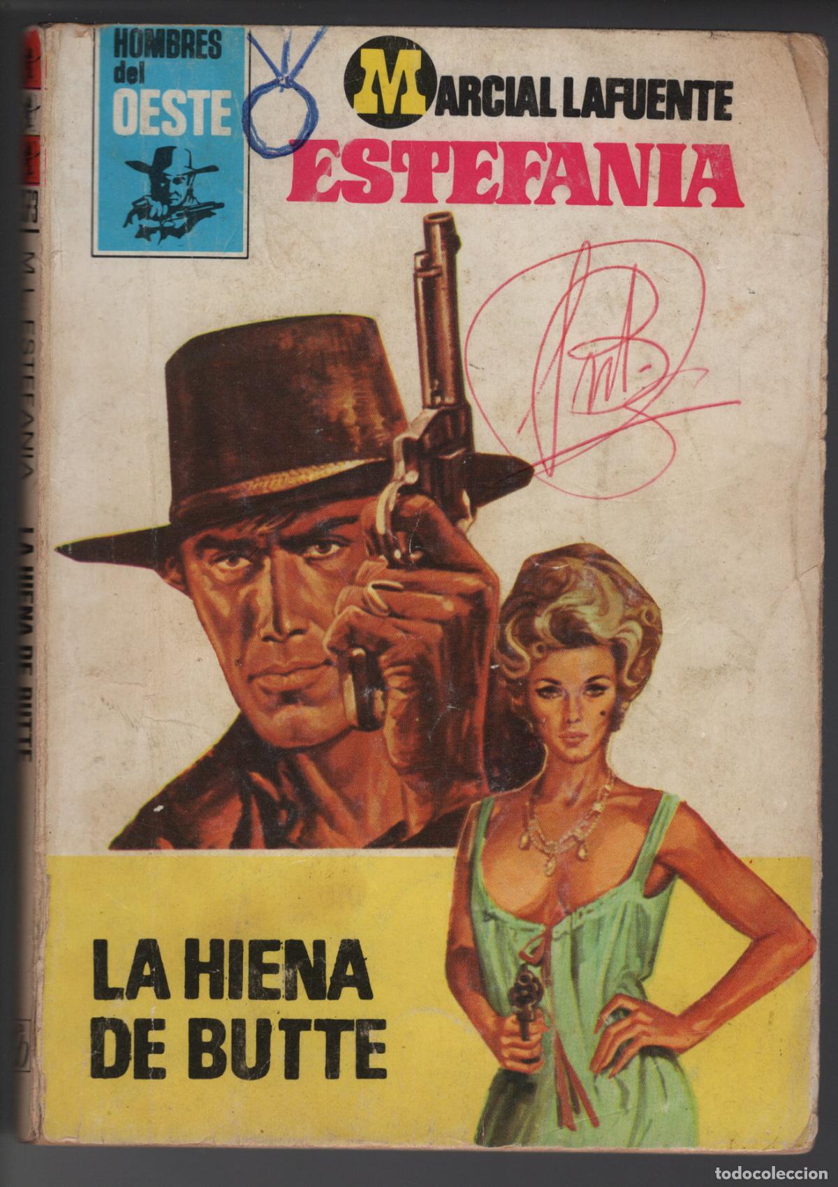 Libros de segunda mano: HOMBRES DEL OESTE 373 - LA HIENA DE BUTTE - ESTEFANIA - BOLSILIBRO BRUGUERA