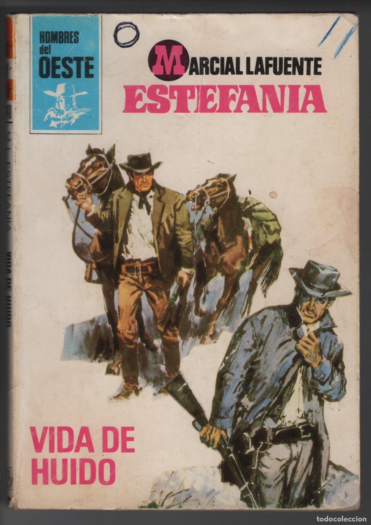 Libros de segunda mano: HOMBRES DEL OESTE 340 - VIDA DE HUIDO - ESTEFANIA - BOLSILIBRO BRUGUERA