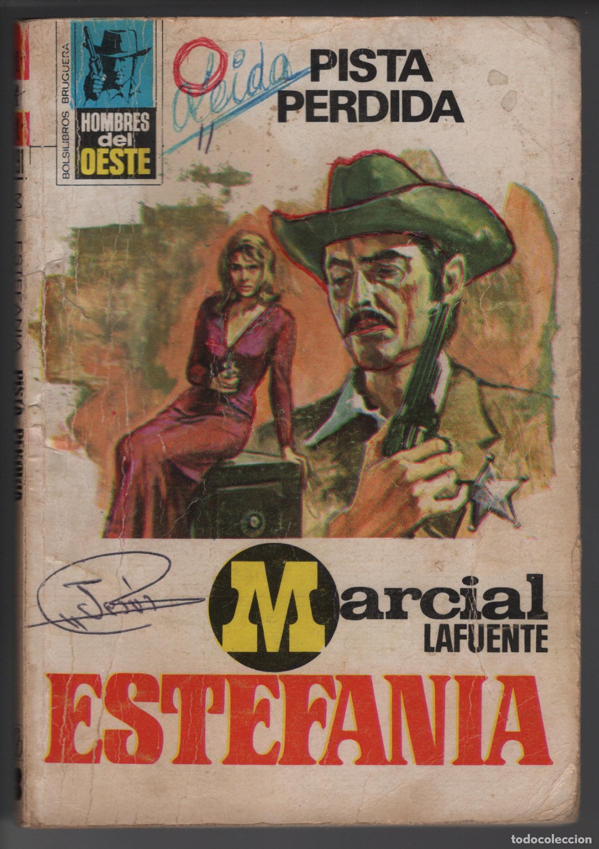 Libros de segunda mano: HOMBRES DEL OESTE 191 - PISTA PERDIDA - ESTEFANIA - BOLSILIBRO BRUGUERA