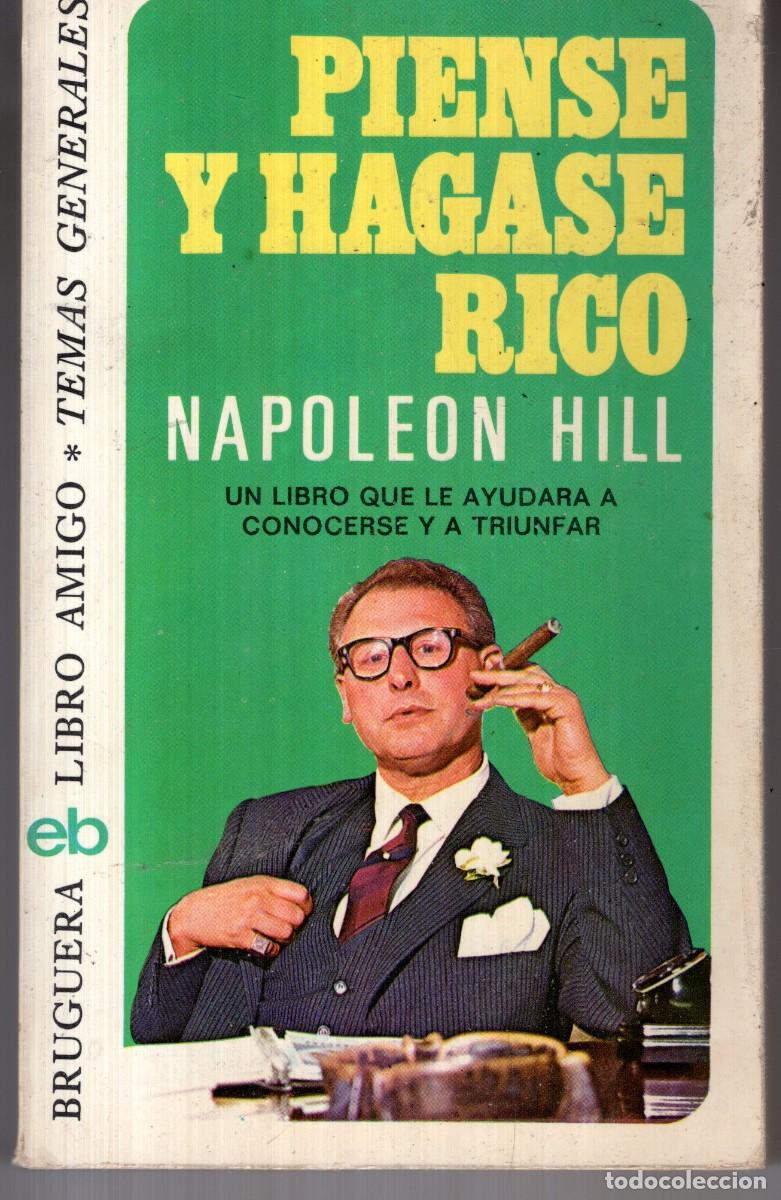 Gebrauchte B&uuml;cher: PIENSE Y HAGASE RICO (NAPOLEON HILL) ED. BRUGUERA - MUY BUEN ESTADO - OFI15J