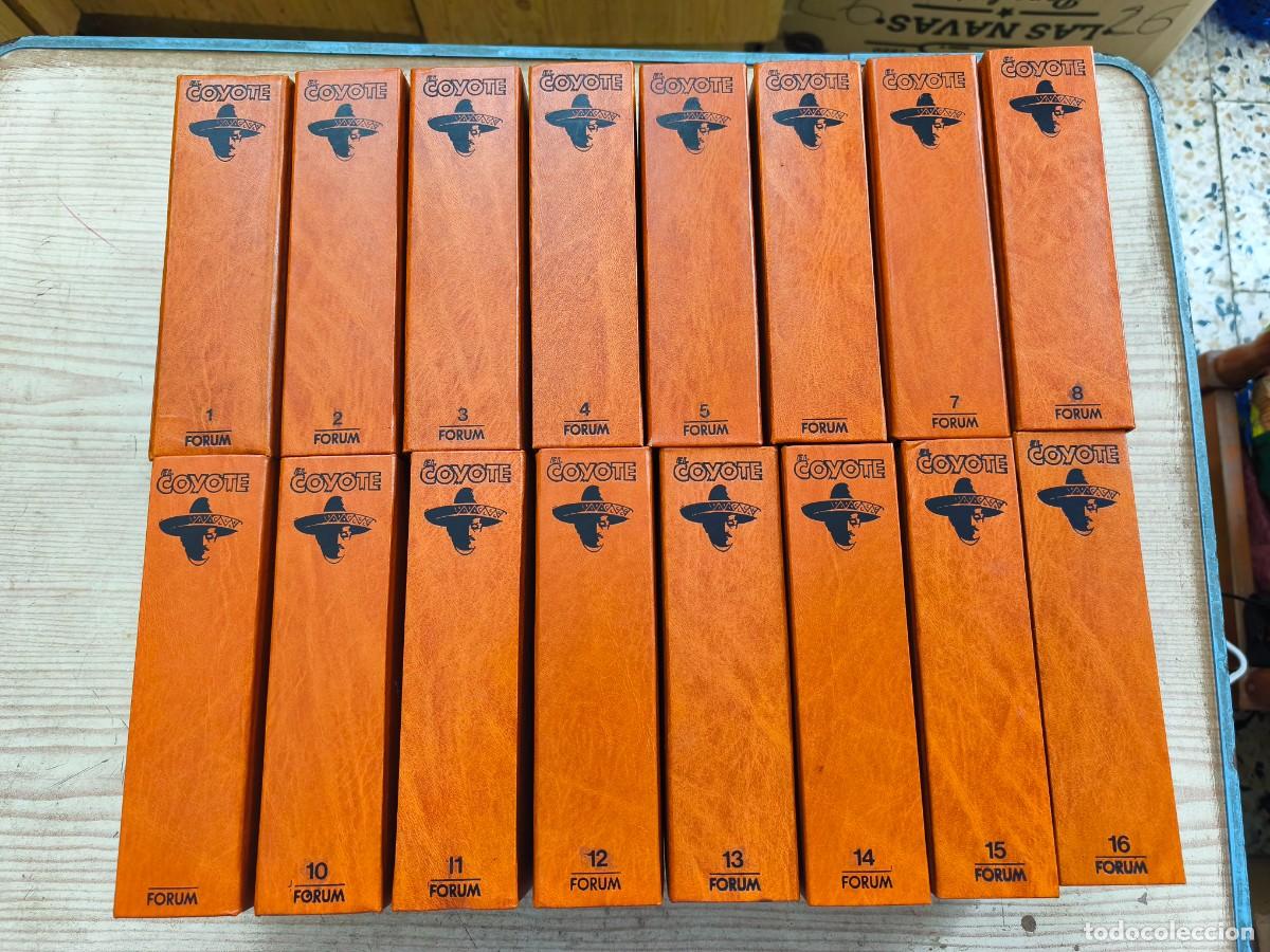Libros de segunda mano: El Coyote - 16 Tomos - Coleccion Completa - 1983 - Forum