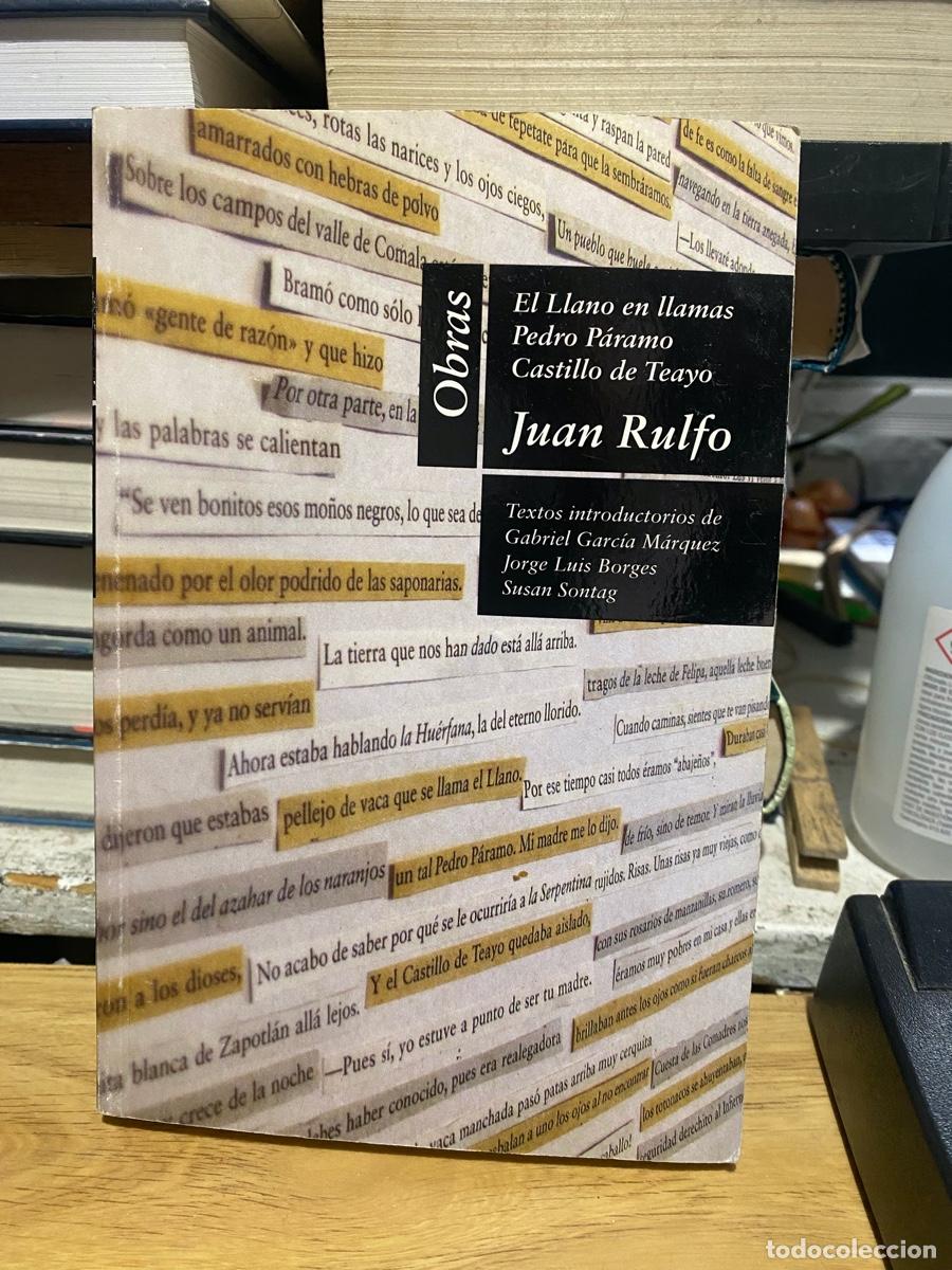 Libros de segunda mano: OBRAS DE JUAN RULFO, EL LLANO EN LLAMAS PEDRO PARAMO Y CASTILLO DE TEAYO