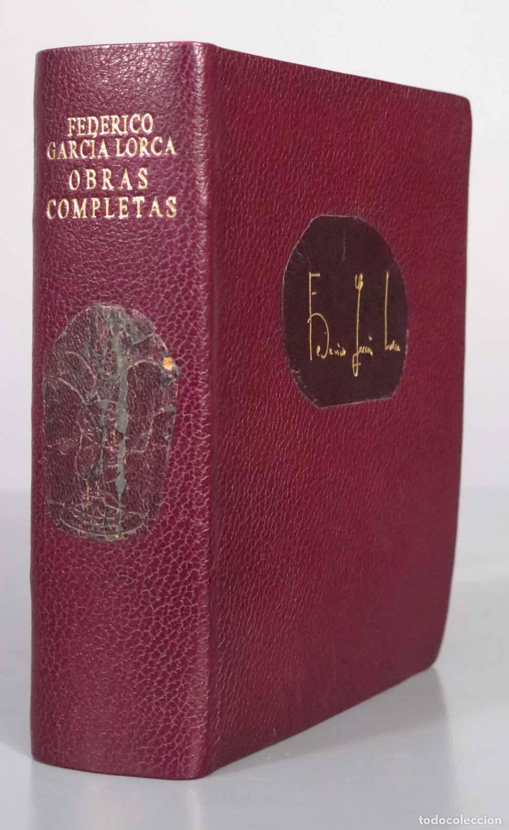 Libros de segunda mano: Obras Completas - Federico Garc&iacute;a Lorca - Aguilar 1954