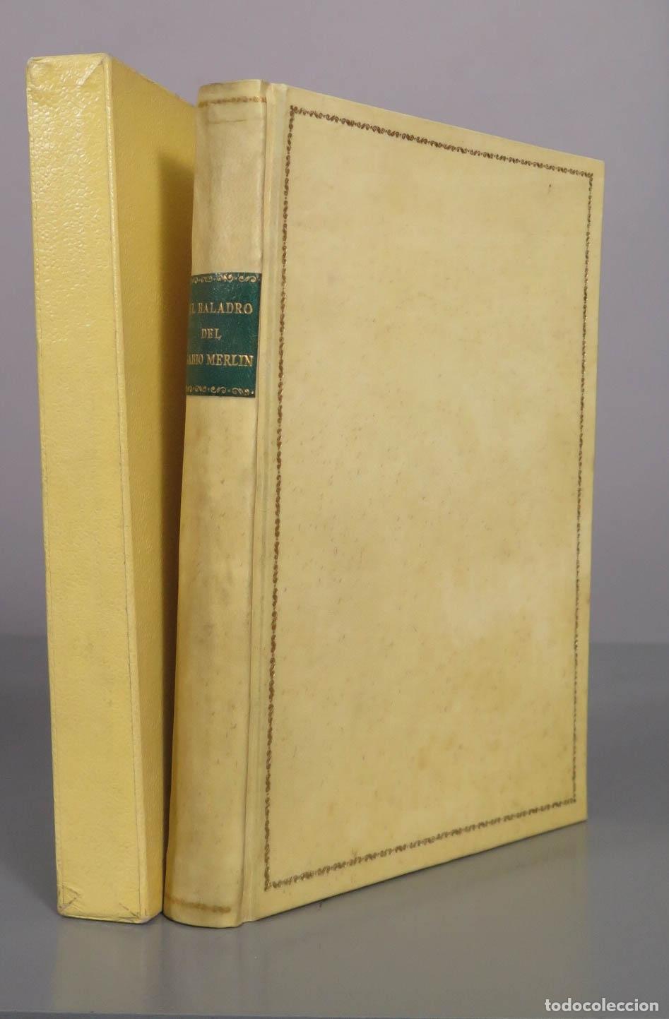 Libros de segunda mano: Baladro del Sabio Merl&iacute;n - Justo Garc&iacute;a Morales - Joyas Bibliogr&aacute;ficas 1956