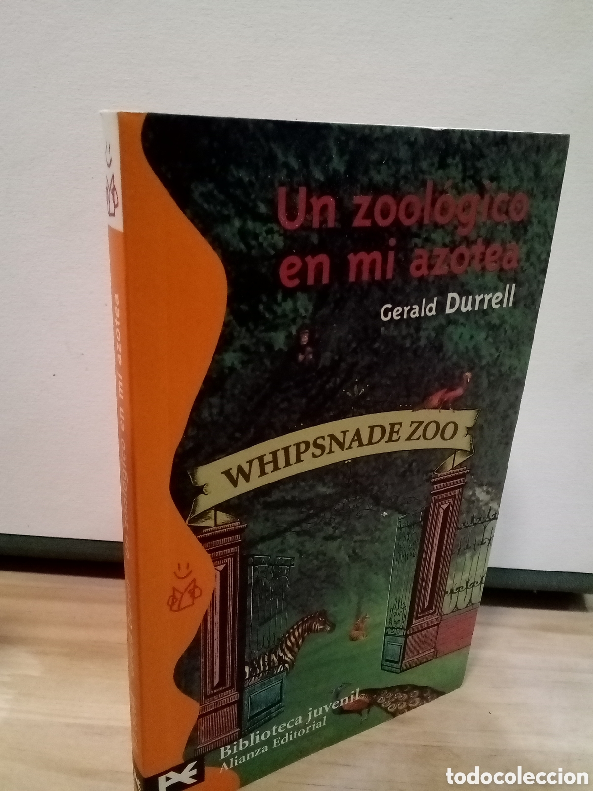 Livros em segunda m&atilde;o: Gerald Durrell - un zool&oacute;gico en mi azotea