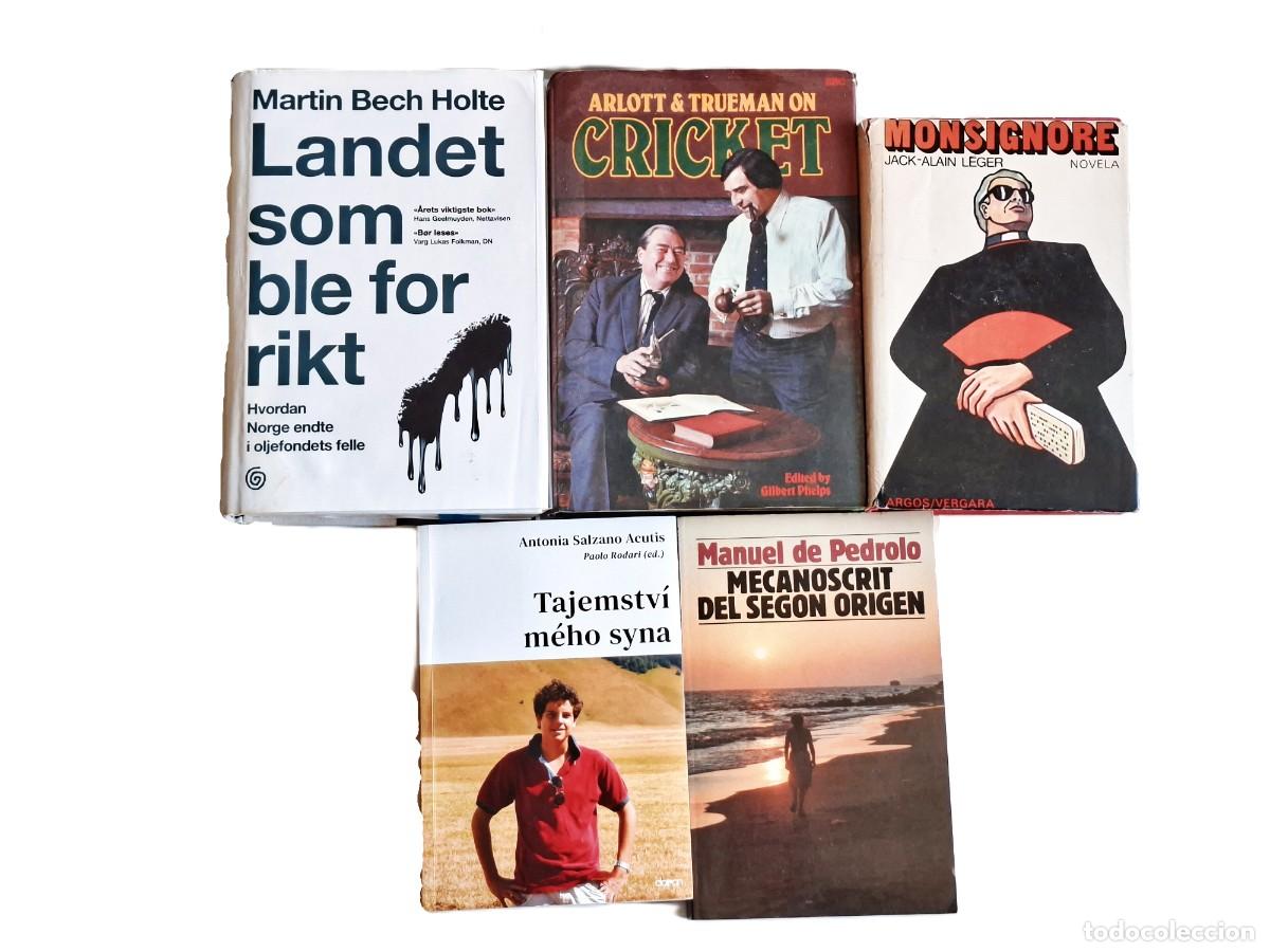 Libros de segunda mano: LOTE DE 5 LIBROS DIFERENTES