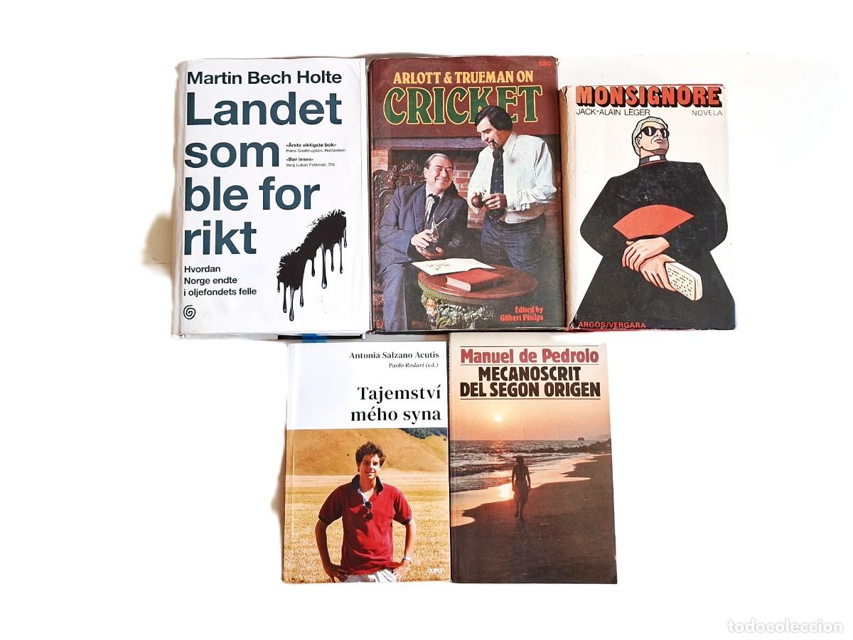 Libros de segunda mano: LOTE DE 5 LIBROS DIFERENTES - Foto 2