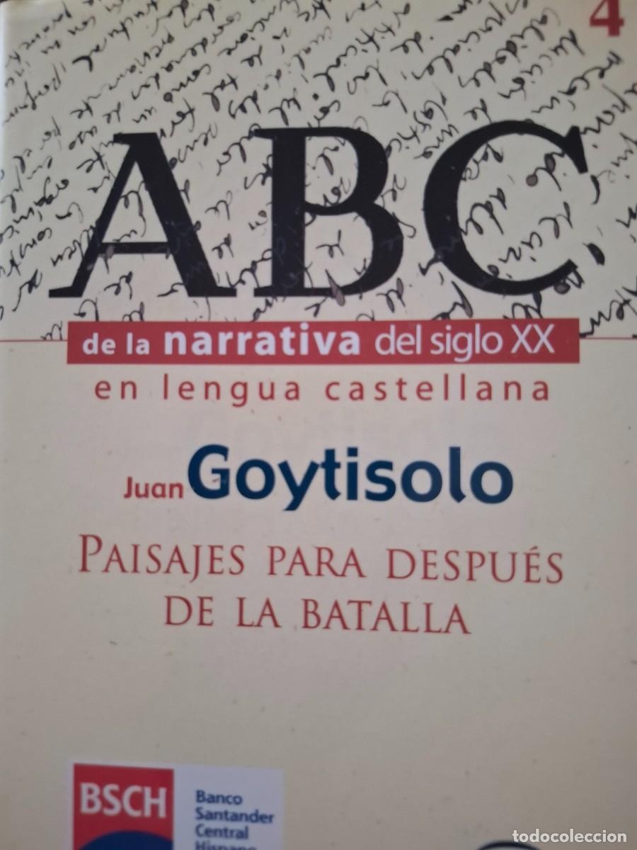 Libros de segunda mano: paisajes para despu&eacute;s de la batalla Juan Goytisolo