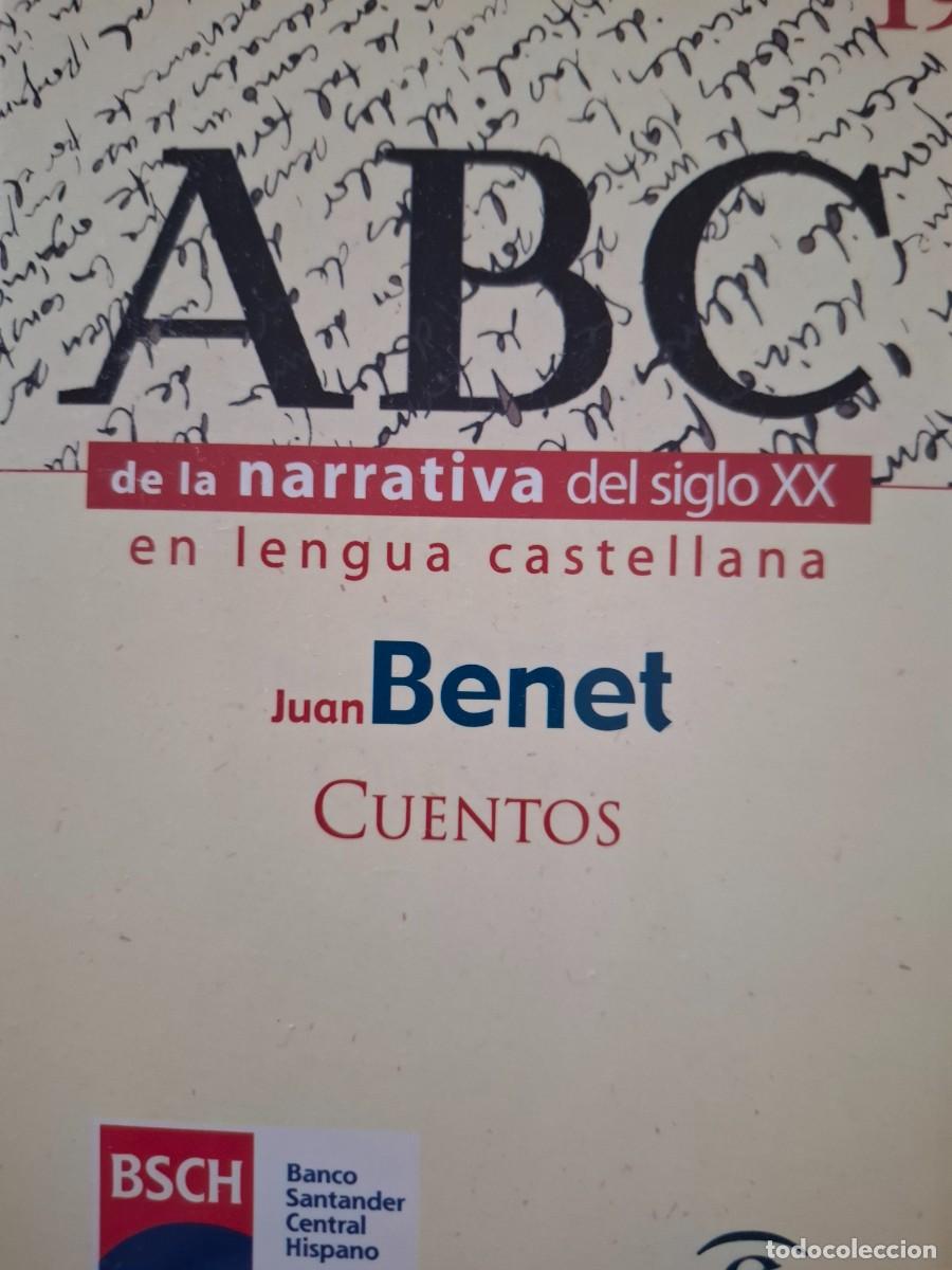 Libros de segunda mano: cuentos Juan Benet -abc de la narrativa siglo XX-