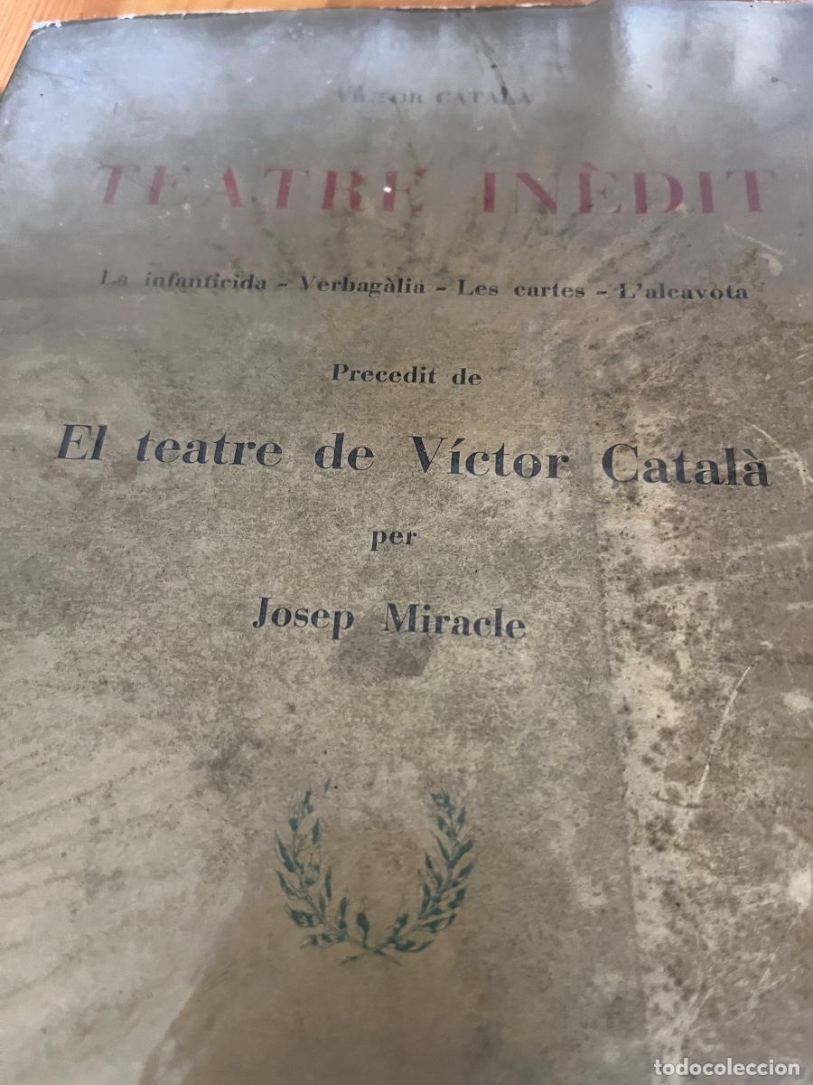 Libros de segunda mano: Teatre in&egrave;dit per Josep Miracle