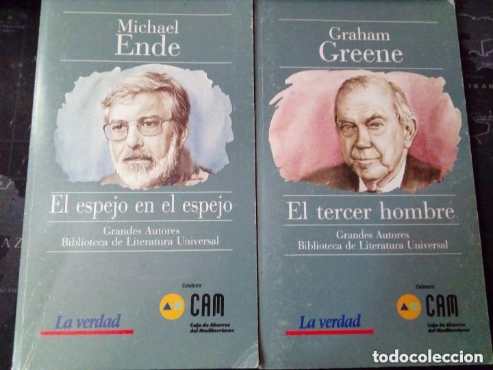 Livres d'occasion: grandes autores biblioteca de literatura universal -EL ESPEJO EN EL ESPEJO y EL TERCER HOMBRE