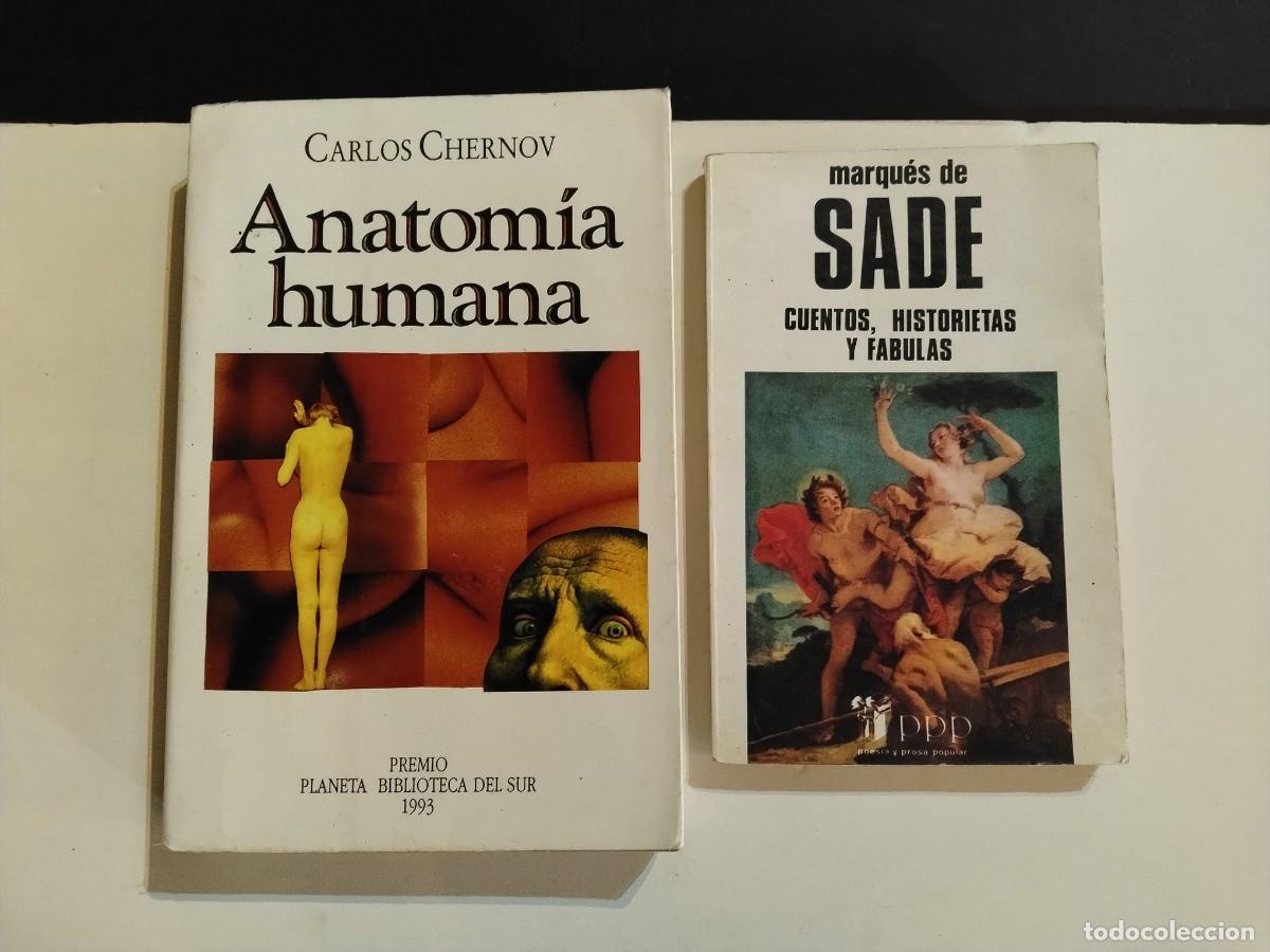 Libros de segunda mano: LOTE 2 LIBROS&rdquo; ANATOMIA HUMANA Y SADE (VER FOTOS)
