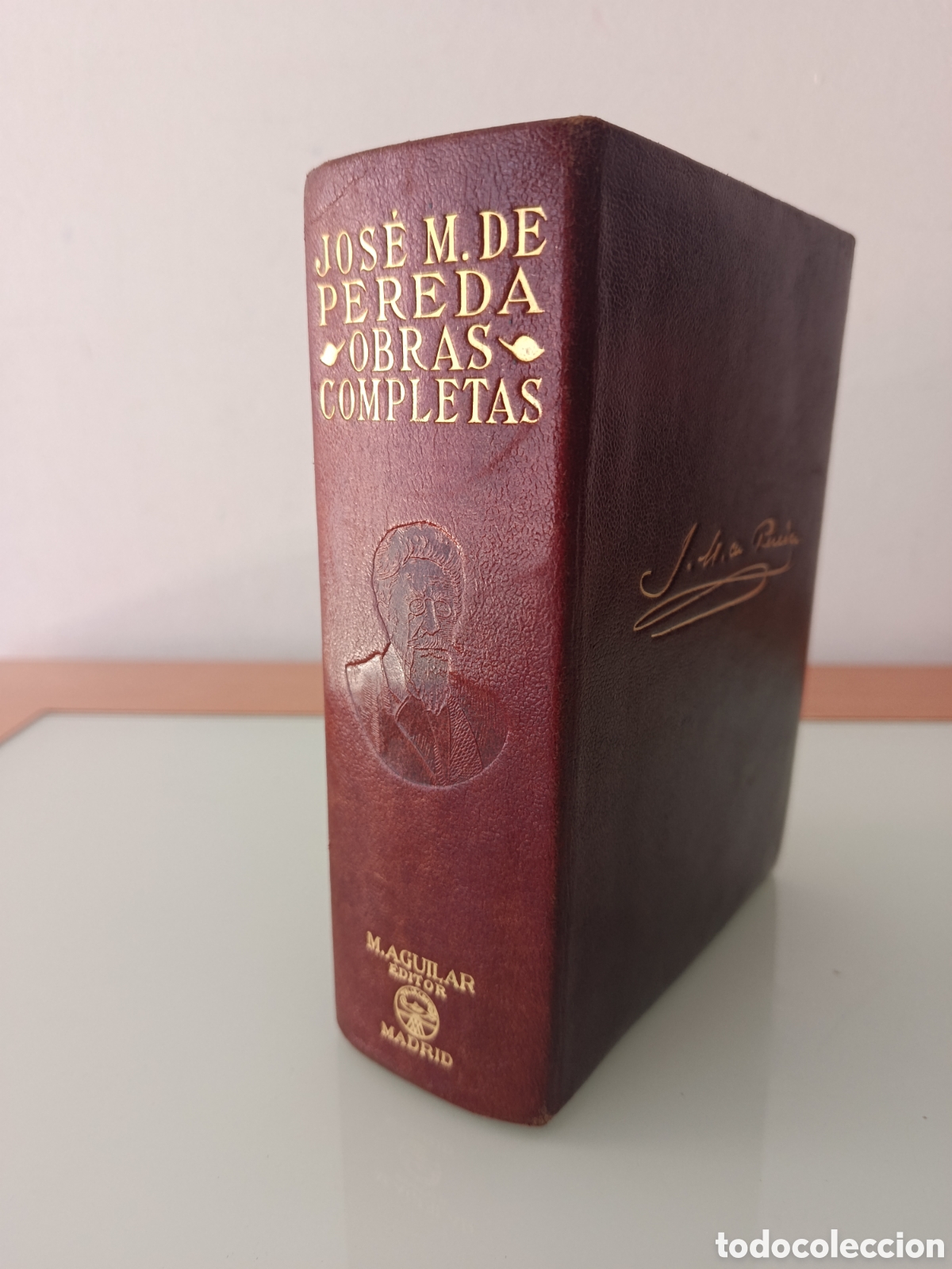 Libros de segunda mano: JOS&Eacute; MAR&Iacute;A DE PEREDA OBRAS COMPLETAS AGUILAR 1943