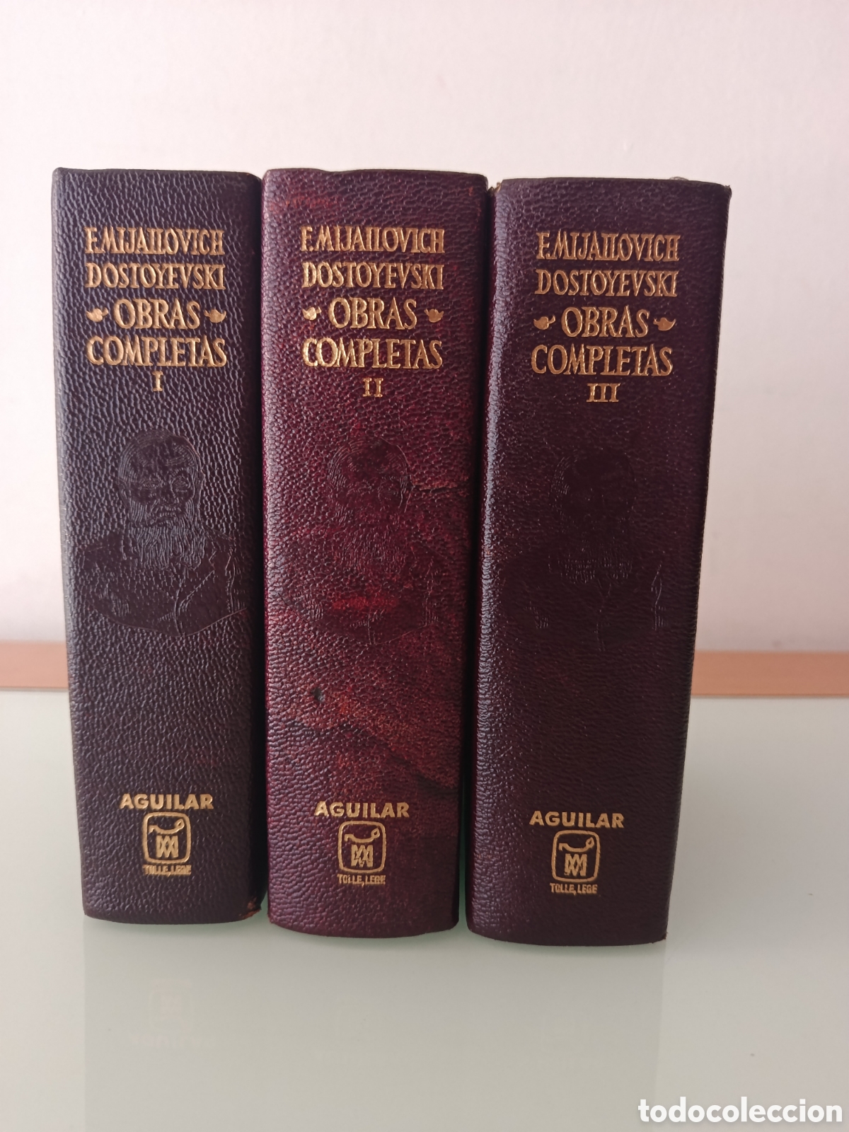 Libros de segunda mano: DOSTOYEVSKI OBRAS COMPLETAS AGUILAR
