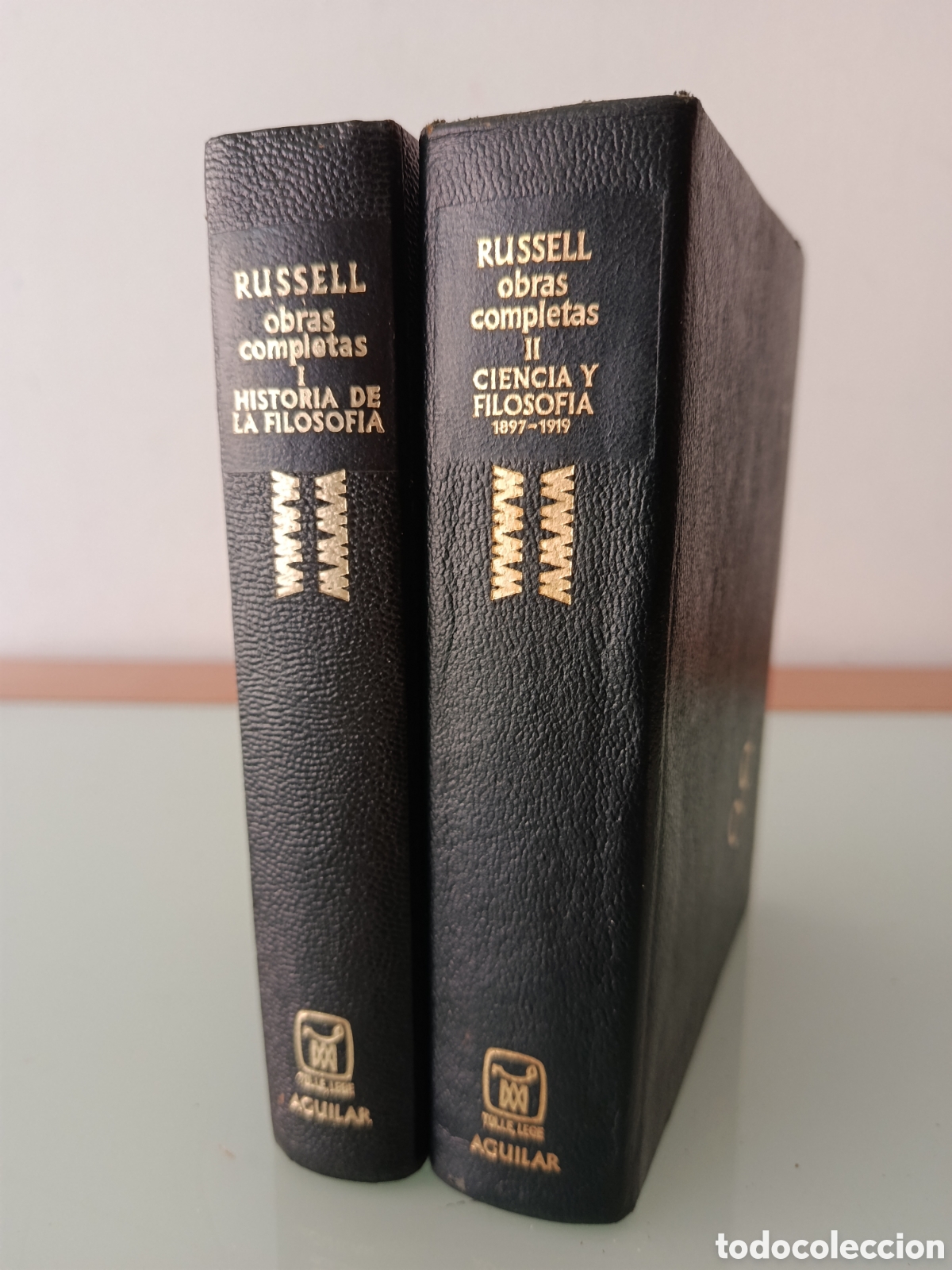 Libros de segunda mano: BERTRAND RUSSELL OBRAS COMPLETAS AGUILAR