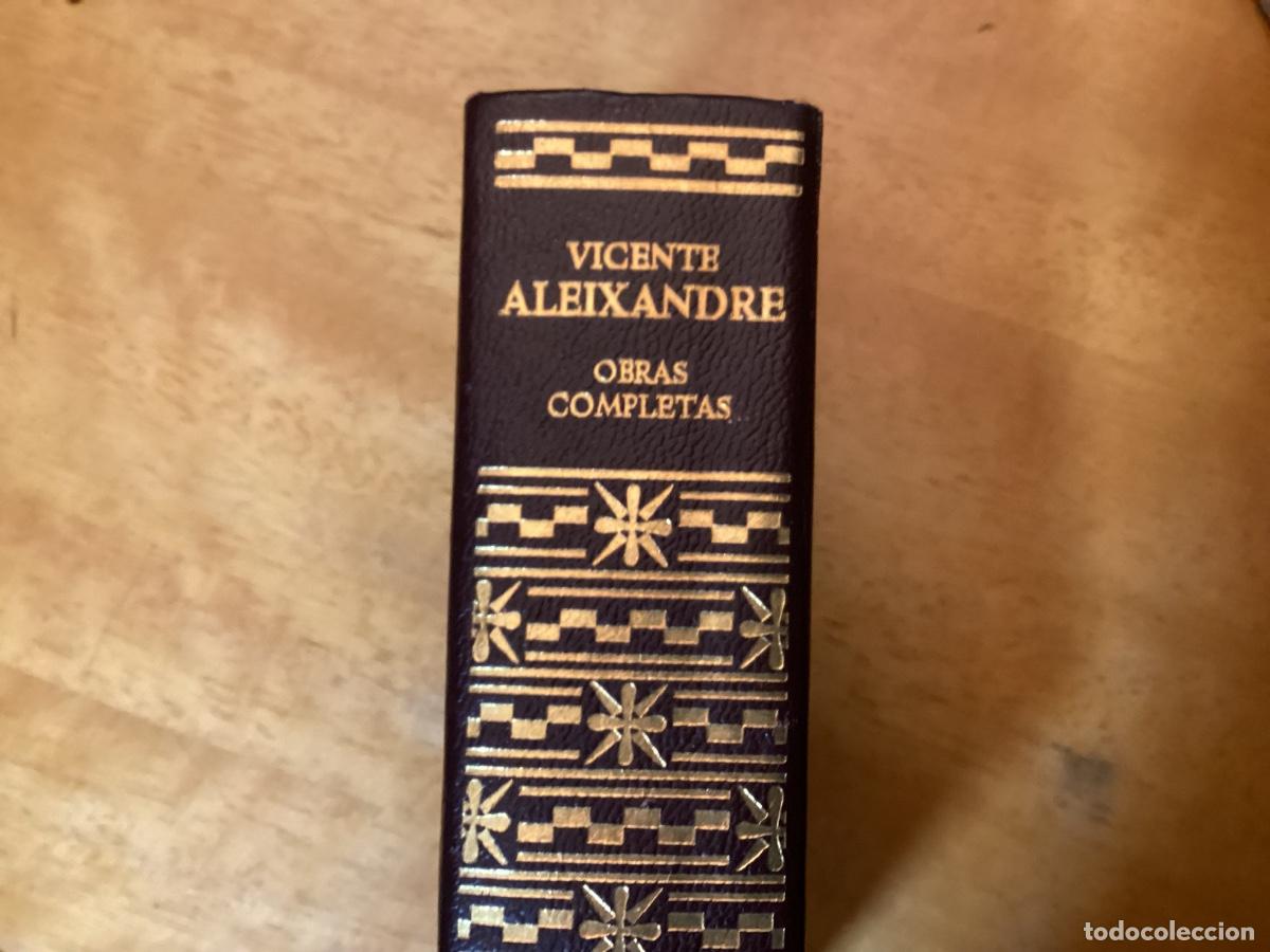 Libros de segunda mano: VICENTE ALEIXANDRE : OBRAS COMPLETAS (AGUILAR, 1968)