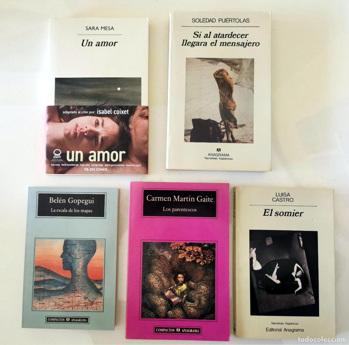Libros de segunda mano: Un amor Sara Mesa El somier Luisa Castro Los parentescos Mart&iacute;n Gaite Bel&eacute;n Gopegui Soledad Pu&eacute;rtola