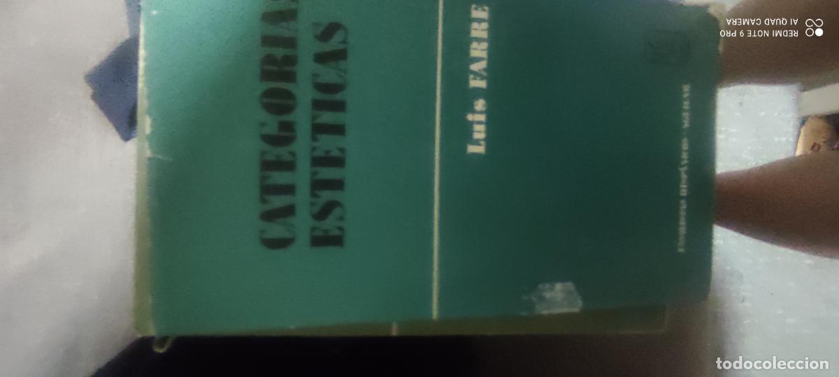 Libros de segunda mano: LUIS FARRE - CATEGORIAS ESTETICAS - ENSAYISTAS HISP&Aacute;NICOS - AGUILAR