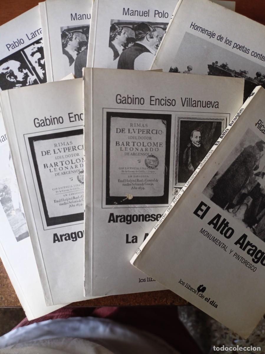 Libri di seconda mano: Lote 8 libros de tematica aragonesa (ver fotos)
