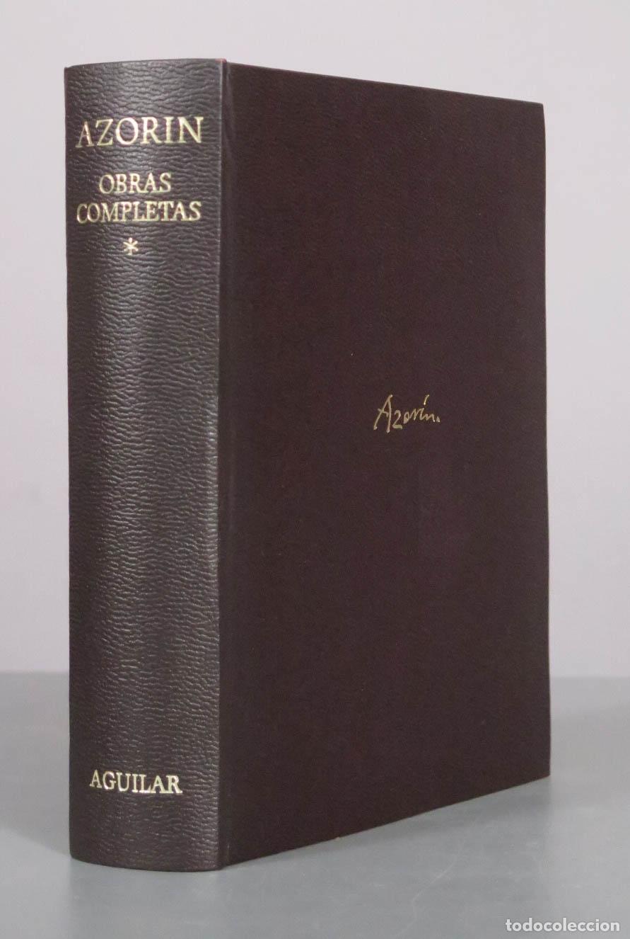 Libros de segunda mano: Obras completas: Tomo I - Azor&iacute;n - Aguilar 1975