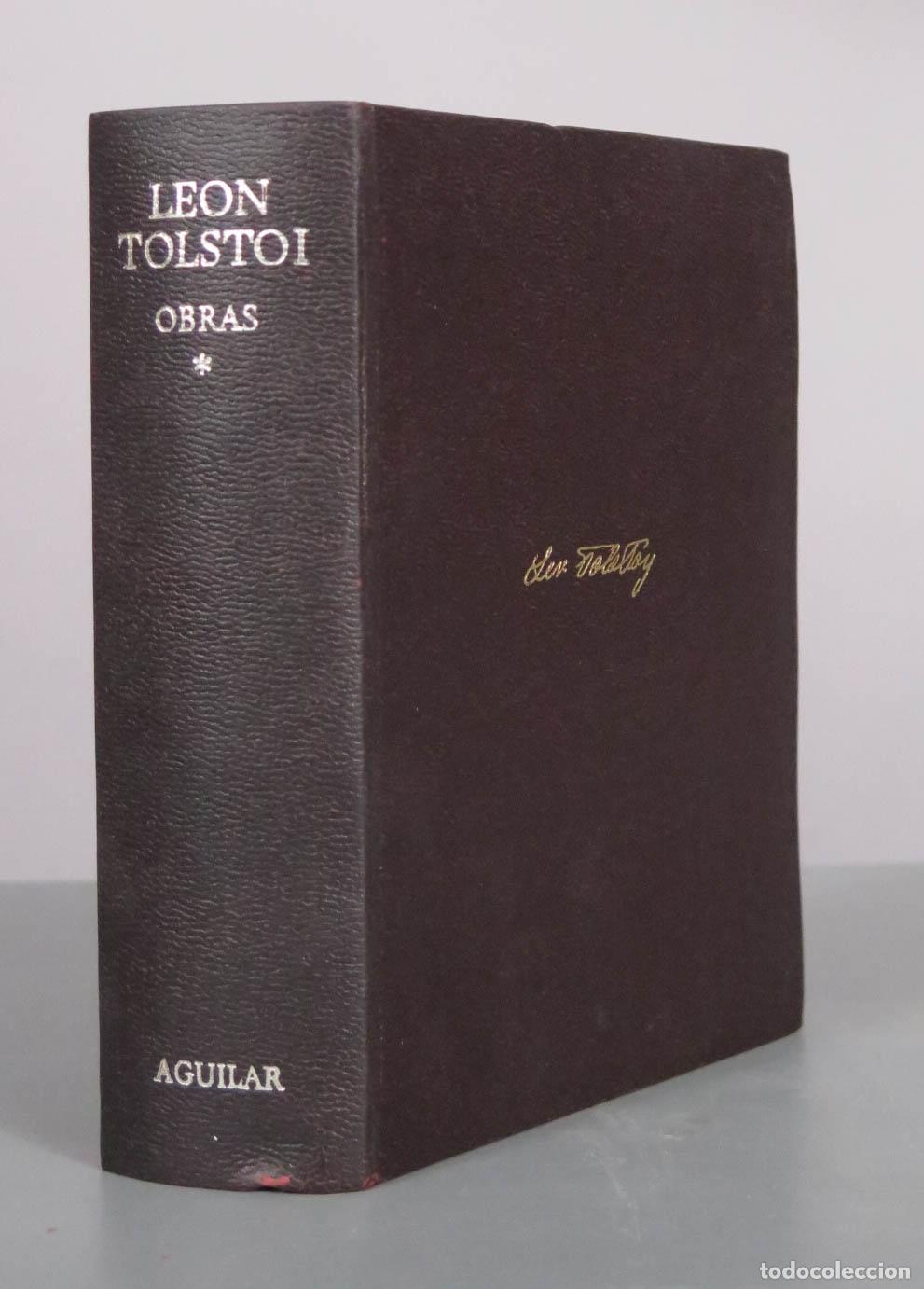 Libros de segunda mano: Obras completas - I. Le&oacute;n Tolst&oacute;i - Aguilar 1973
