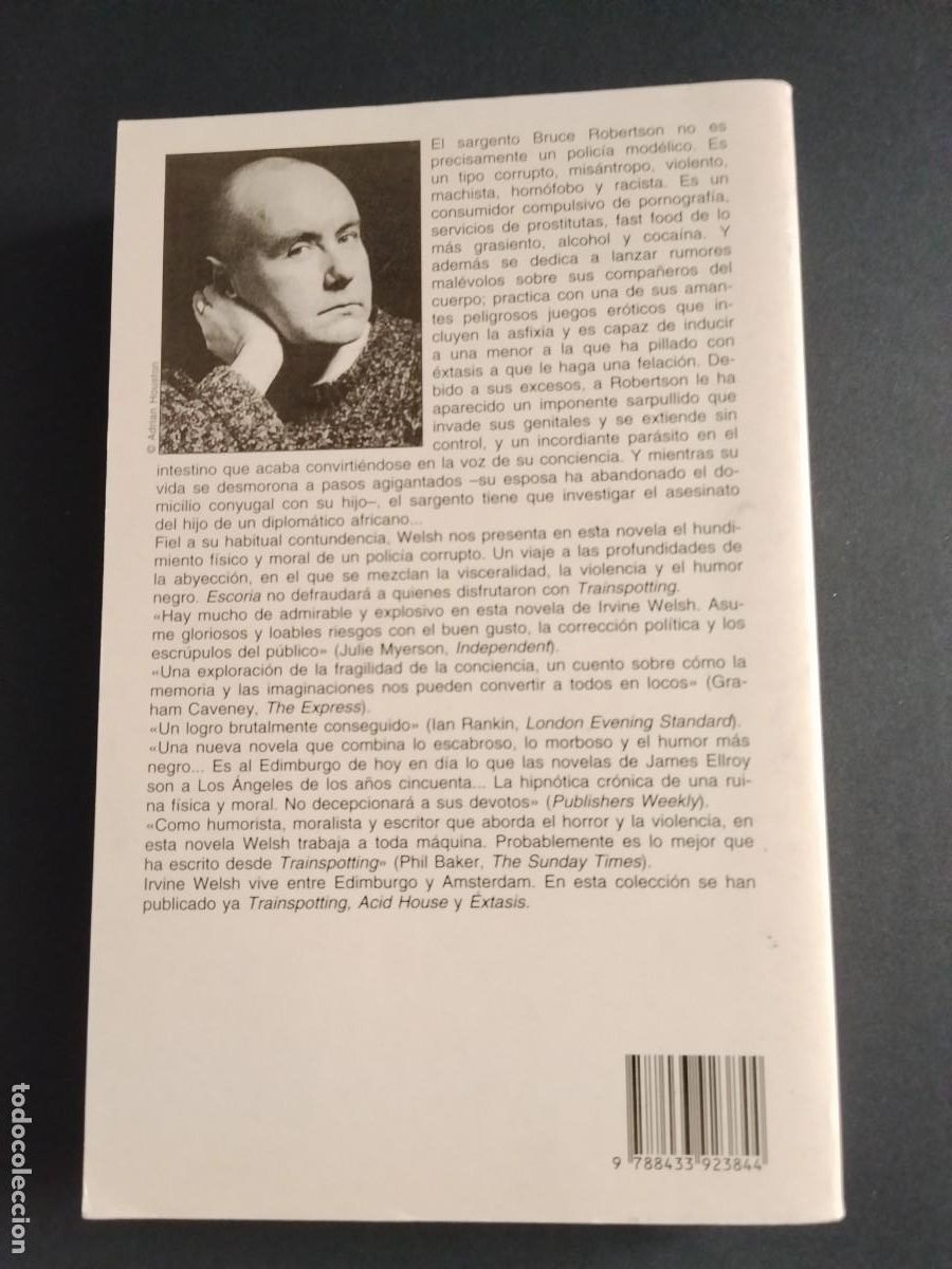 Libros de segunda mano: ESCORIA - Irvine Welsh - Foto 2