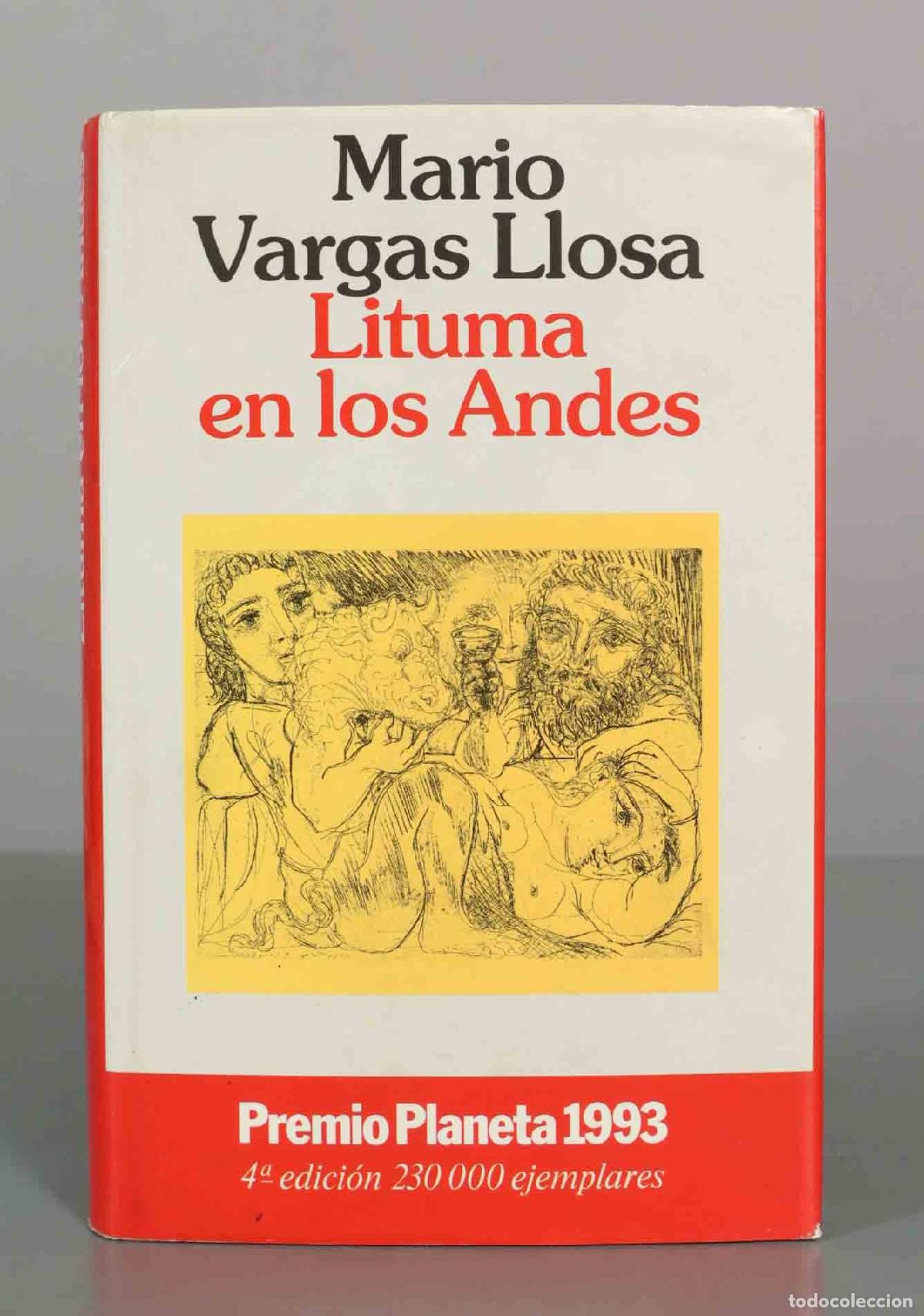 Libros de segunda mano: Lituma en los Andes - Mario Vargas Llosa - 4&ordf; edici&oacute;n - Editorial Planeta