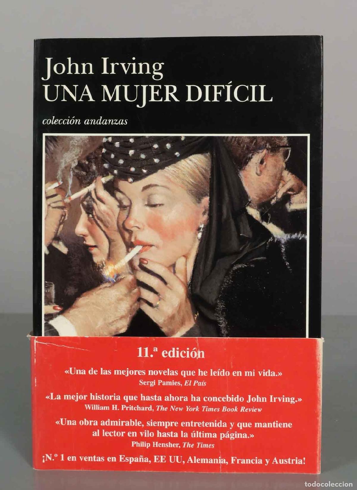 Libros de segunda mano: Una mujer dif&iacute;cil - John Irving - Tusquets Editores