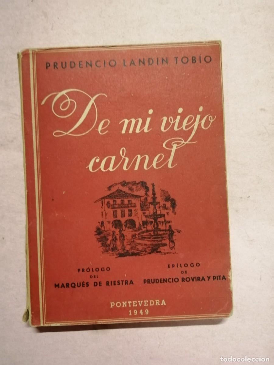 Gebrauchte B&uuml;cher: DE MI VIEJO CARNET (PRUDENCIO LANDIN TOBIO)