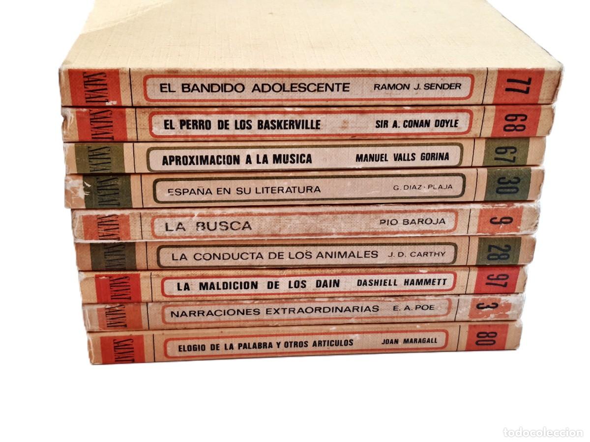 Libros de segunda mano: LOTE DE 9 LIBROS BIBLIOTECA BASICA SALVAT