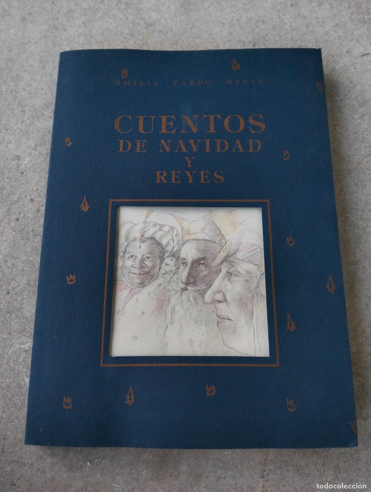 Libri di seconda mano: Cuentos de navidad y reyes Emilia Pardo Baz&aacute;n ilustraciones de Marina Arespacochaga 1996