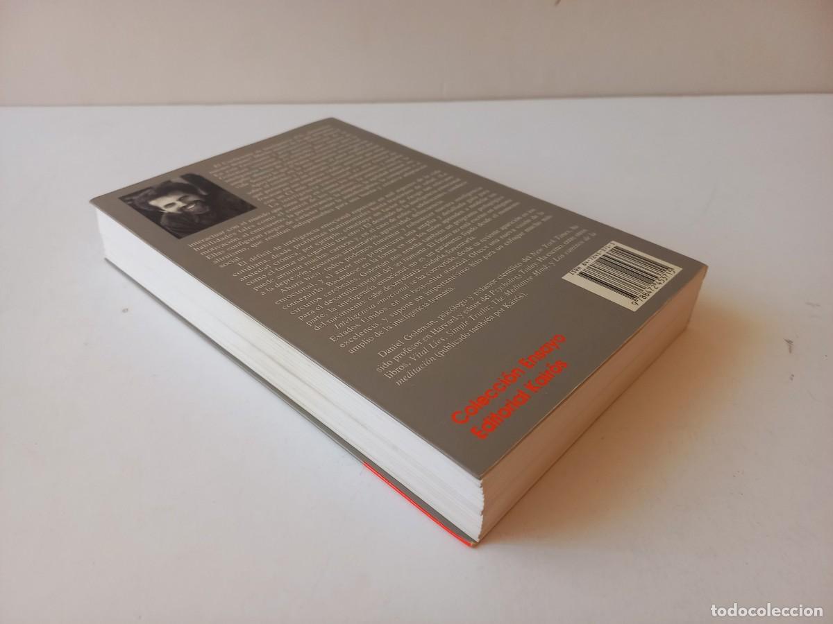 Libros de segunda mano: MITICO LIBRO DE D. GOLEMANN C&Oacute;MO GESTIONAR INTELIGENTEMENTE LAS EMOCIONES - Foto 6