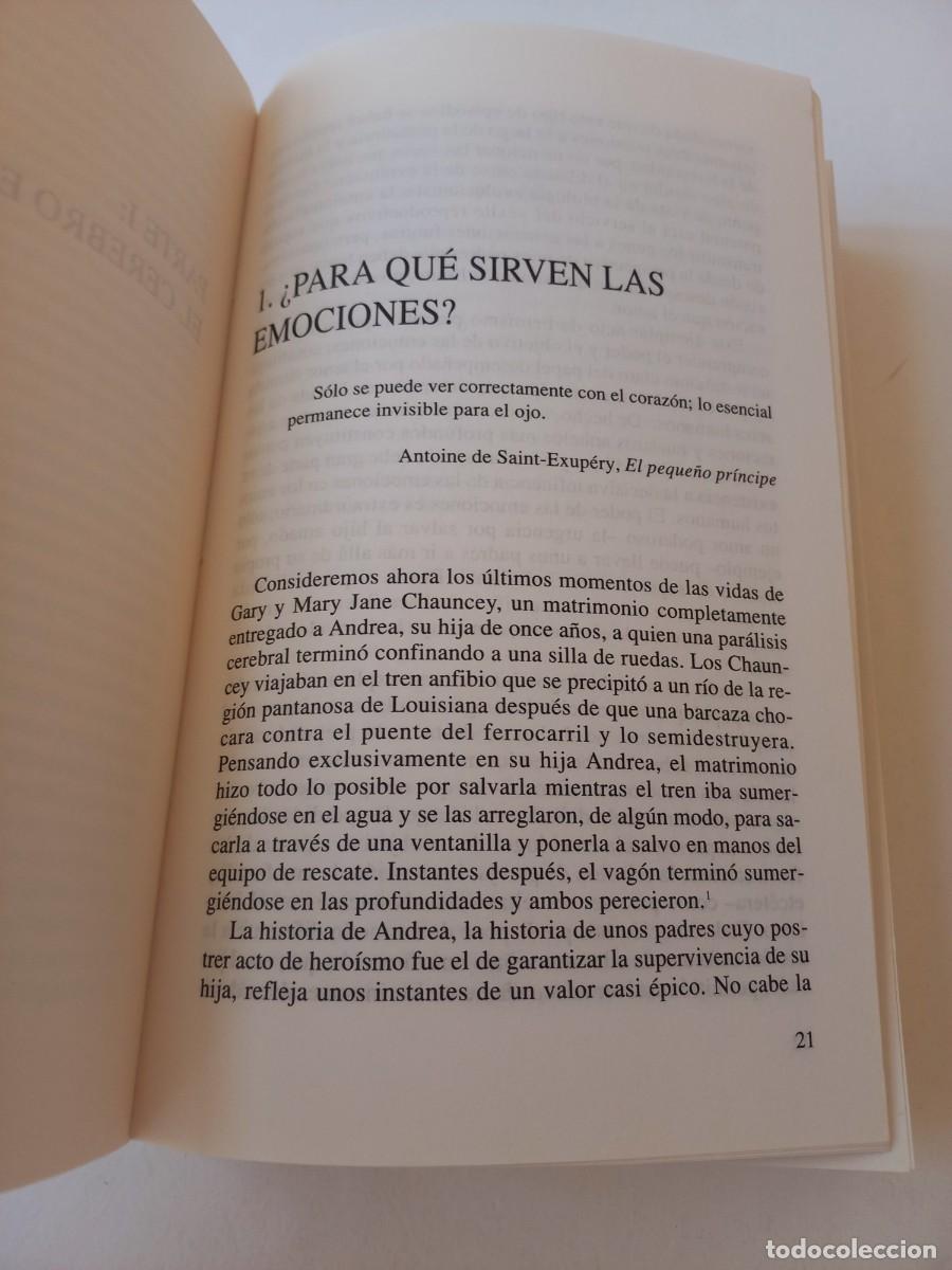 Libros de segunda mano: MITICO LIBRO DE D. GOLEMANN C&Oacute;MO GESTIONAR INTELIGENTEMENTE LAS EMOCIONES - Foto 11