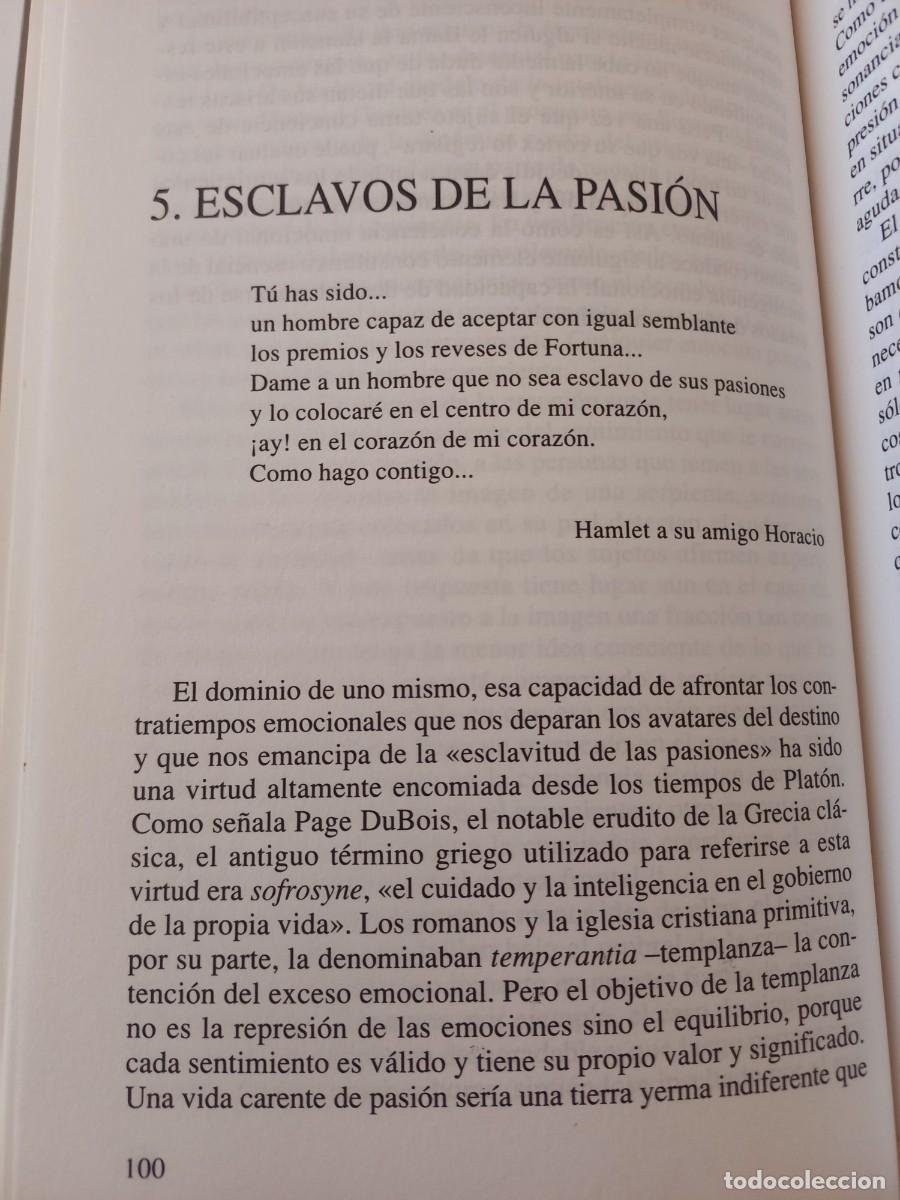Libros de segunda mano: MITICO LIBRO DE D. GOLEMANN C&Oacute;MO GESTIONAR INTELIGENTEMENTE LAS EMOCIONES - Foto 15