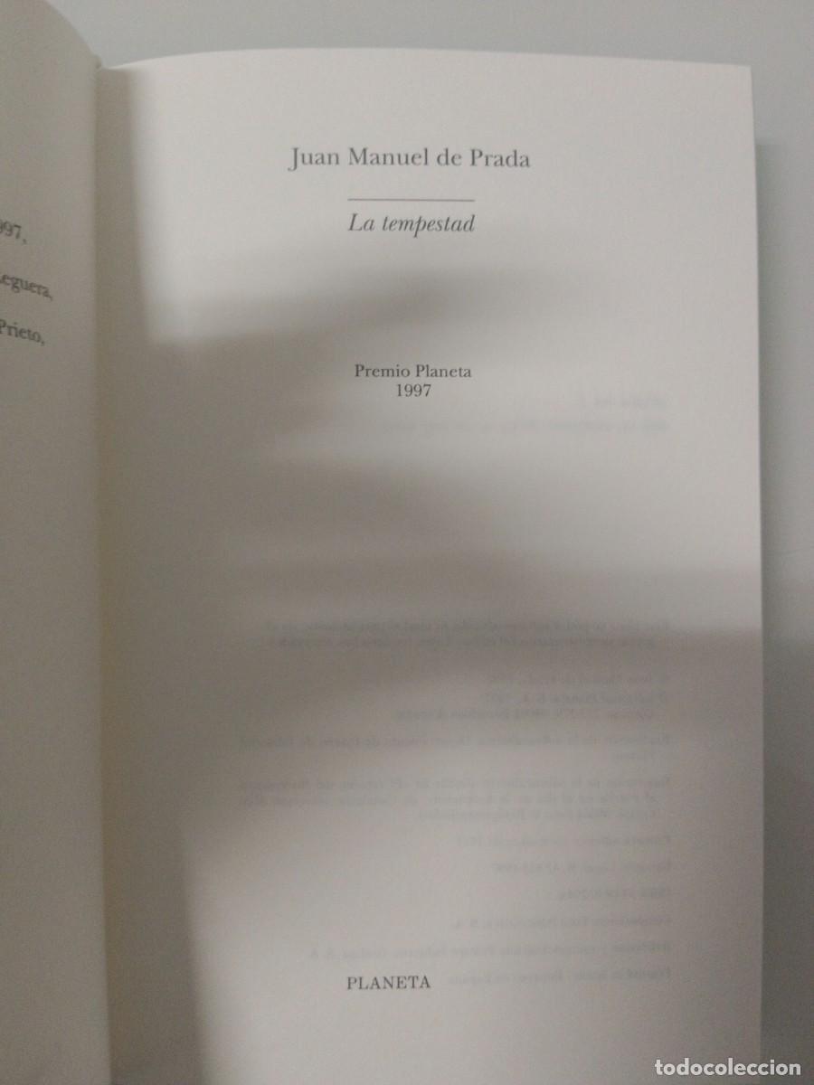 Libros de segunda mano: LA TEMPESTAD JUAN M. DE PRADA - Foto 5
