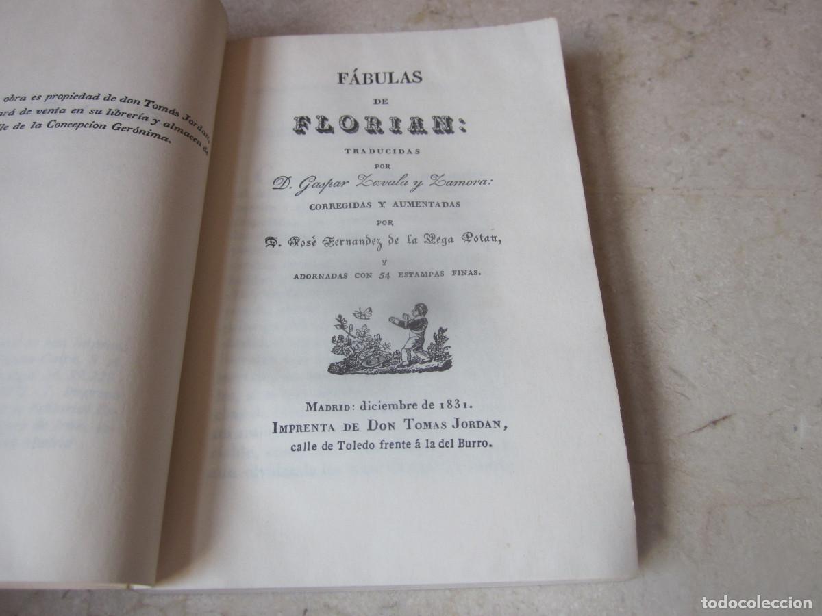 Libros de segunda mano: FABULAS DE FLORIAN - ESPASA CALPE 1990 - Foto 2