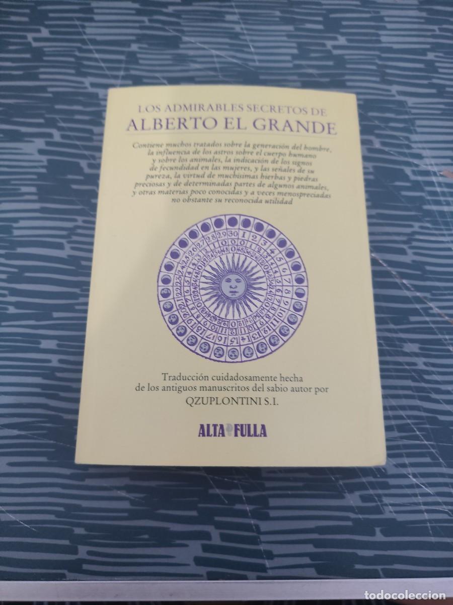 Libros de segunda mano: LOS ADMIRABLES SECRETOS DE ALBERTO EL GRANDE,JOSEP IB&Aacute;&Ntilde;EZ GRAU ALTA FULLA EDITORIAL,1982,209 P&Aacute;GINAS